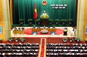 Quốc hội khai mạc kỳ họp thứ 6 khóa XIII